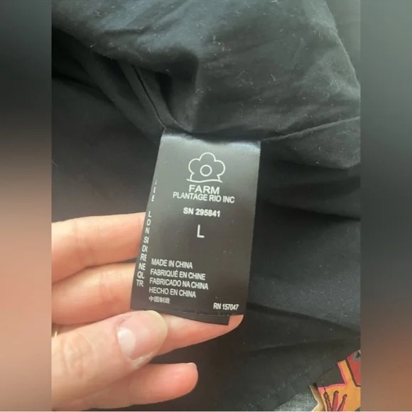 Farm Rio Animal Sky Midi Dress - Picture 10 of 10